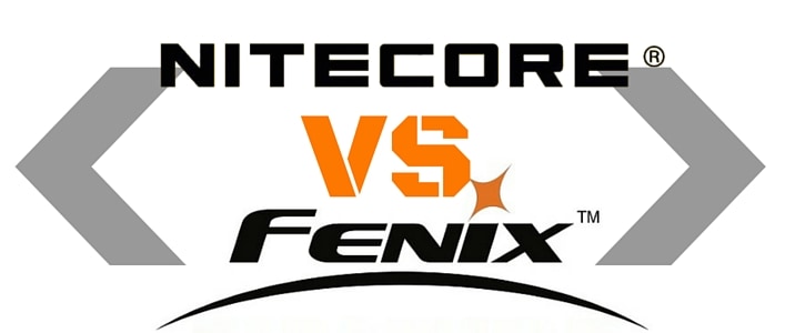 Nitecore vs Fenix Header