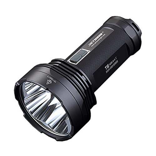 Jetbeam T6 LED Flashlight-Searchlight -Beam Distance: 750 meters